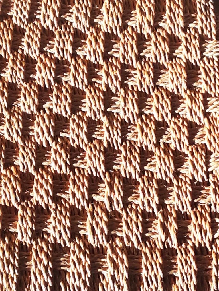 Pair of Spanish Friar Armchairs in Turned Oak Wood Interwoven Rope at ...