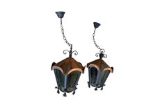 Pair Of Spanish Late 19th Century Lanterns
