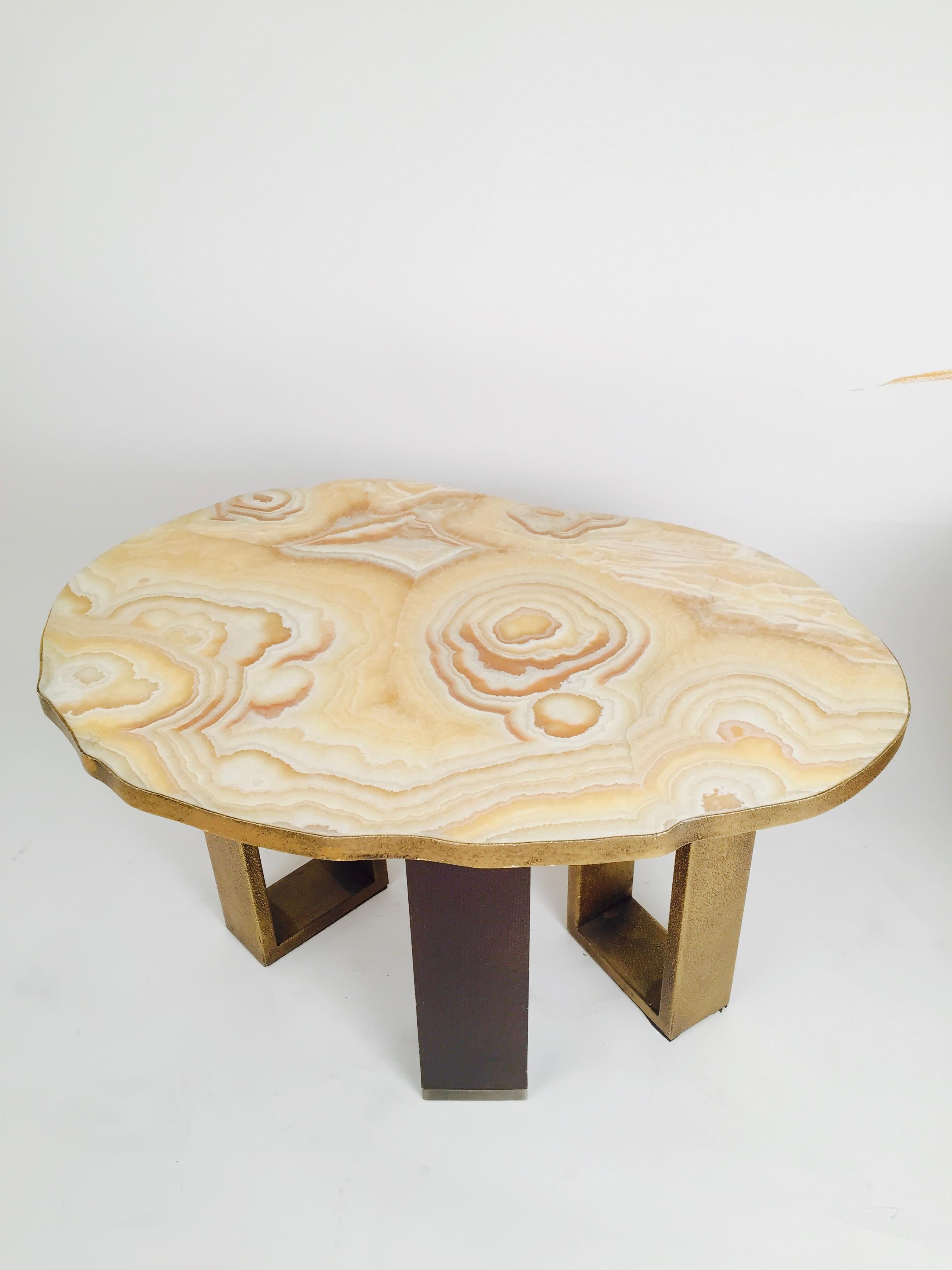   Spanish Mid-Century Modern Agate Coffee Tables, 1972 For Sale 7