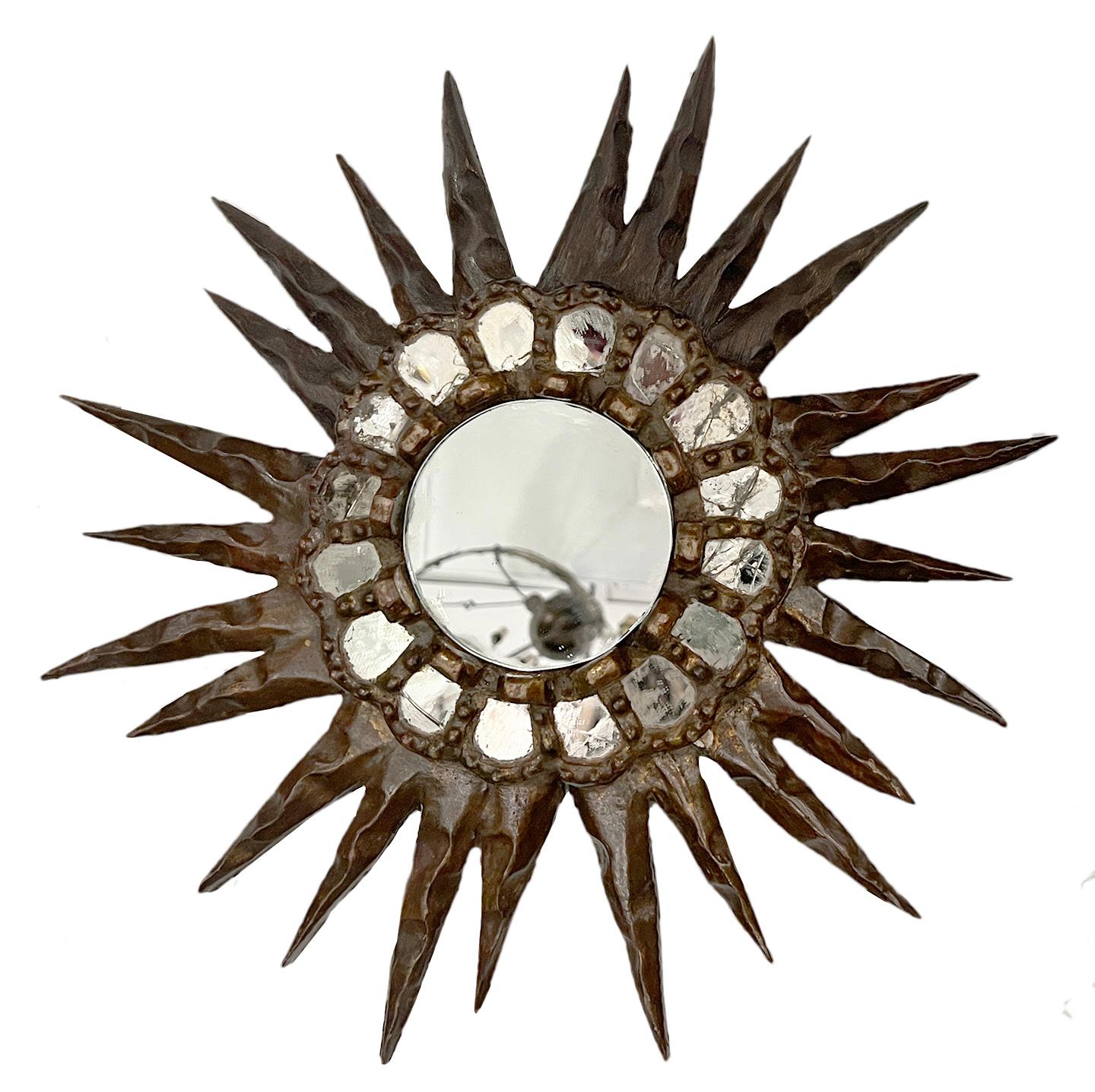 Mid-20th Century Pair of Spanish Mirrors, Sold Individually