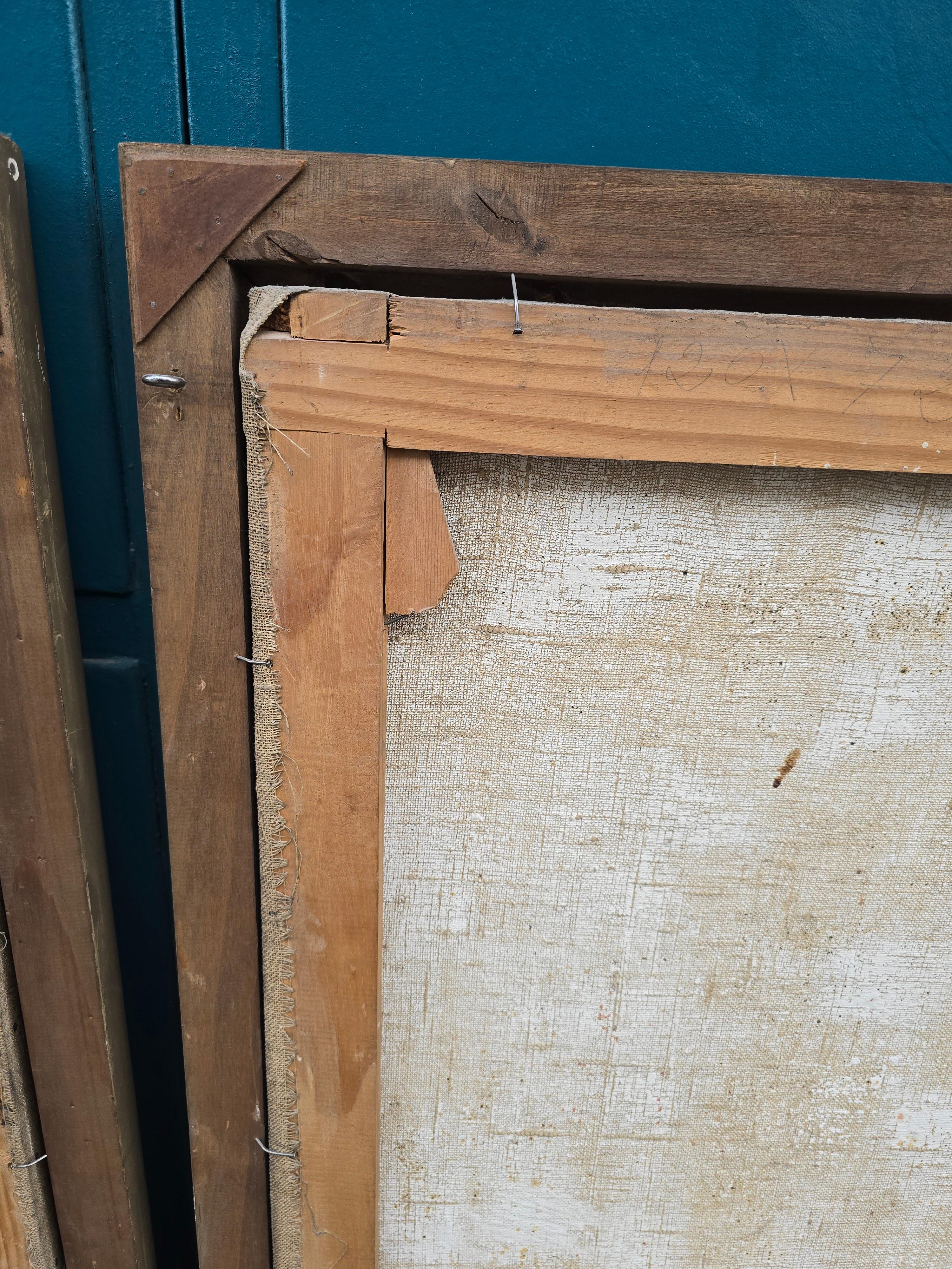 Ein Paar spanische Blumengemälde in Öl auf Leinwand von J. Palomar, datiert 1964 im Angebot 10