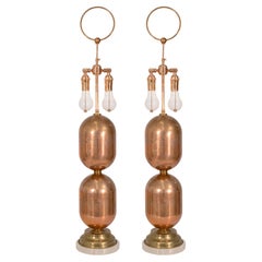 Lámparas de mesa de metal