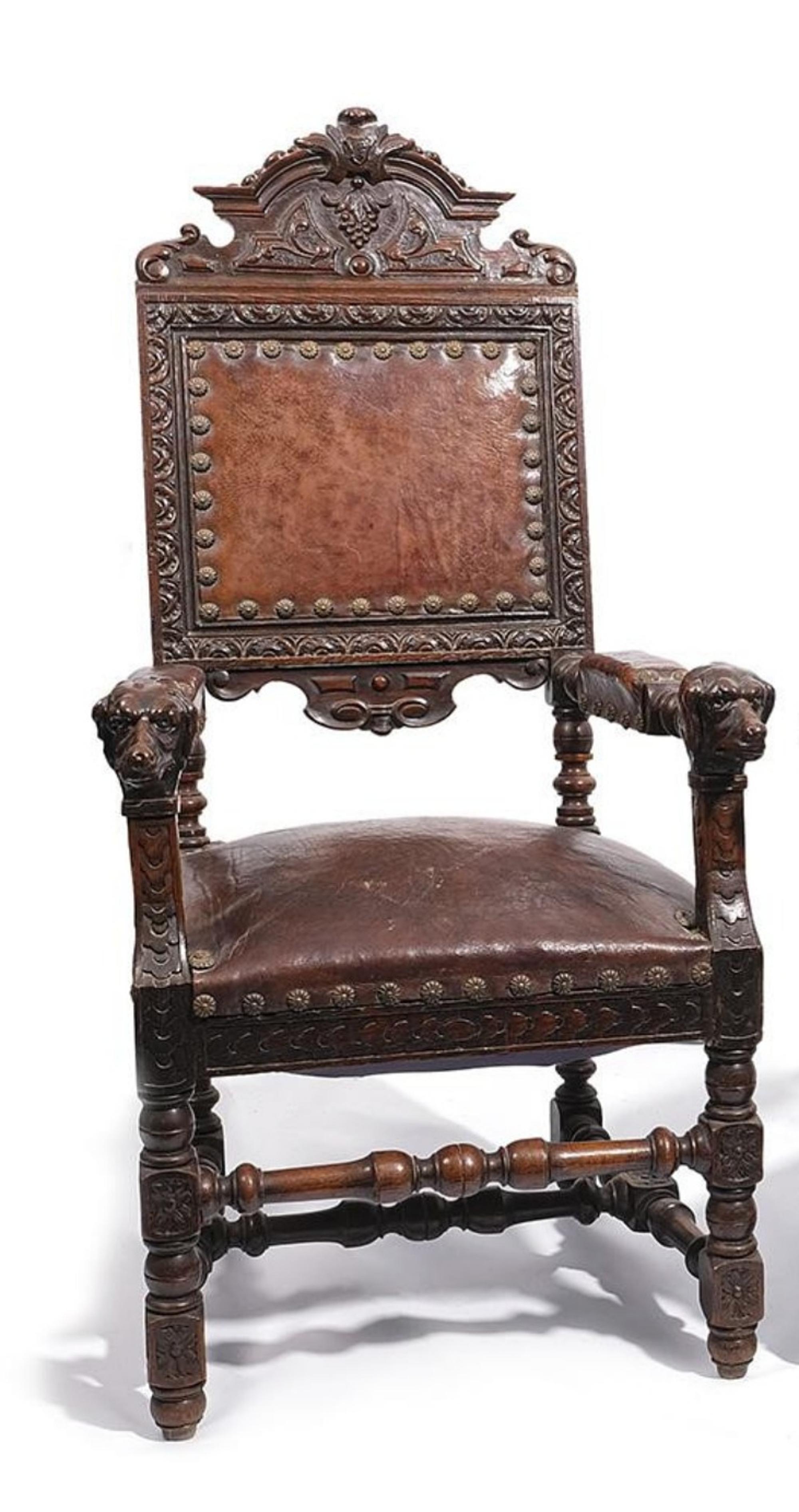 chaise renaissance espagnole