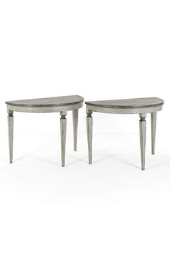 Pair of Spanish Rustic Console Tables