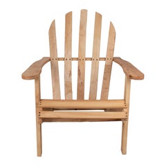 Pair of Spanish Wooden Garden Armchairs