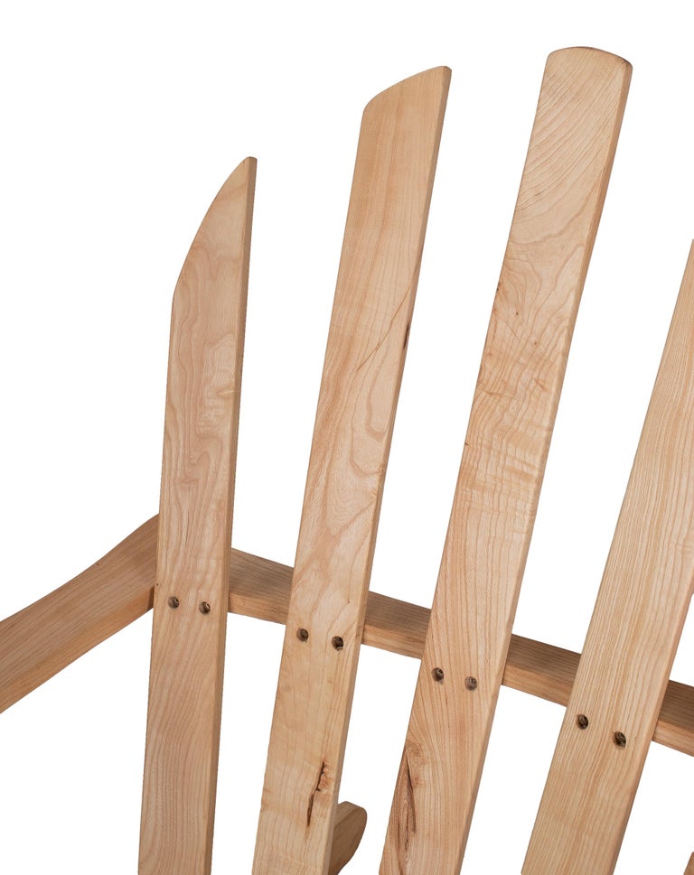 Pair of Spanish Wooden Garden Armchairs For Sale at 1stDibs