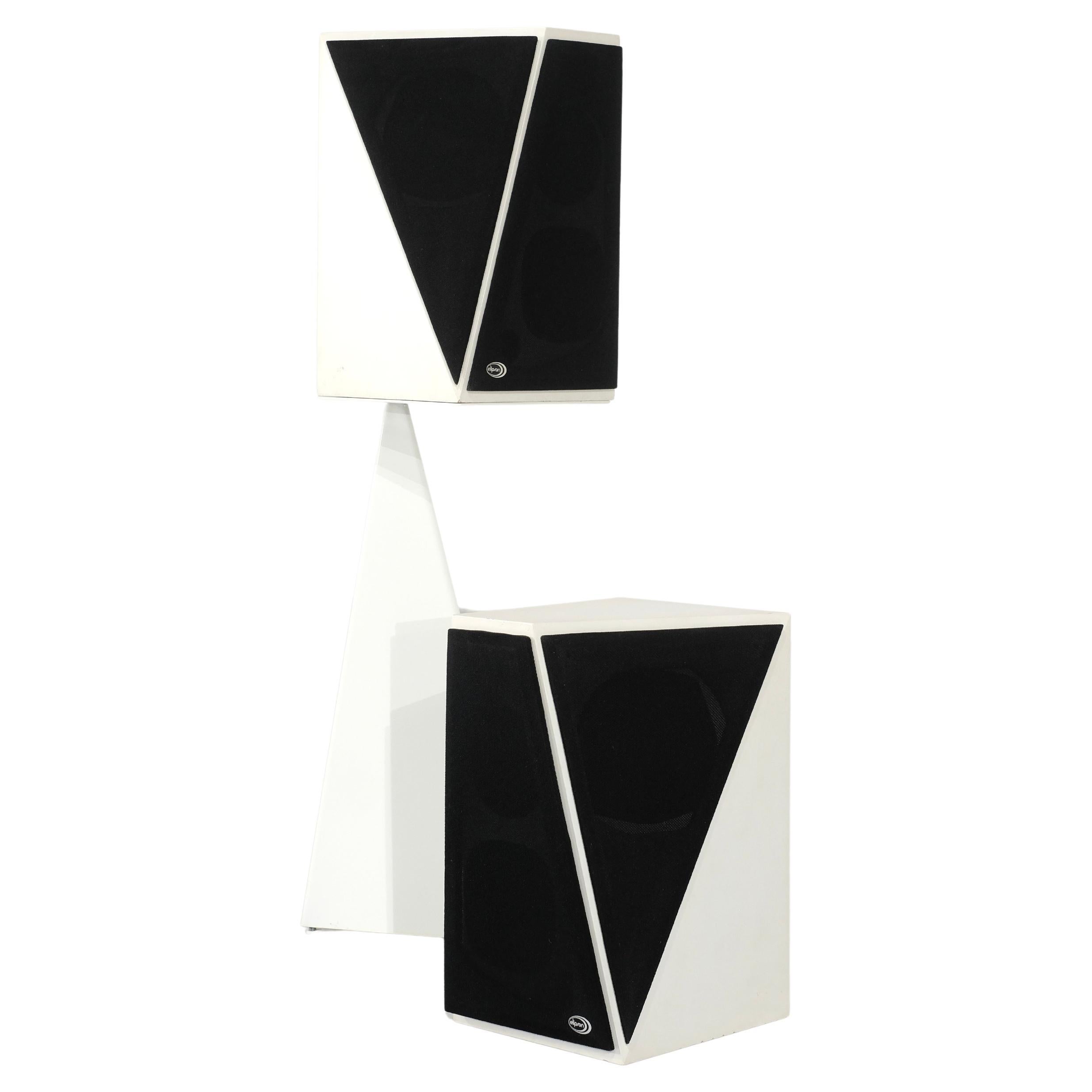 Pair of speakers Elipson model “ 1401 " France, 1980s.