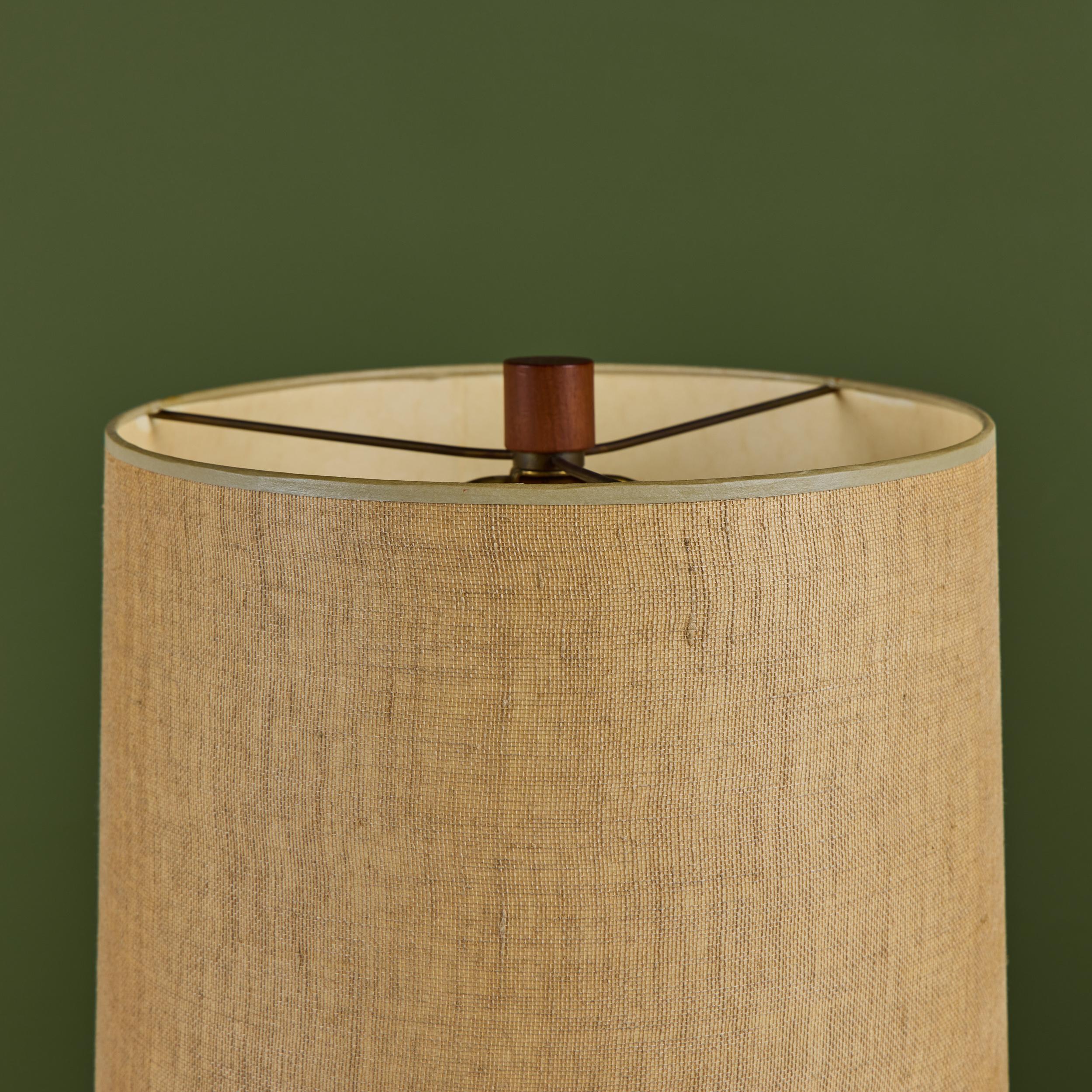 Paire de lampes en céramique Gordon & Jane Martz à glaçure spéculaire pour Marshall Studios en vente 7