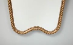 Pareja de espectaculares espejos de cuerda elíptica Adrien Audoux Frida Minet