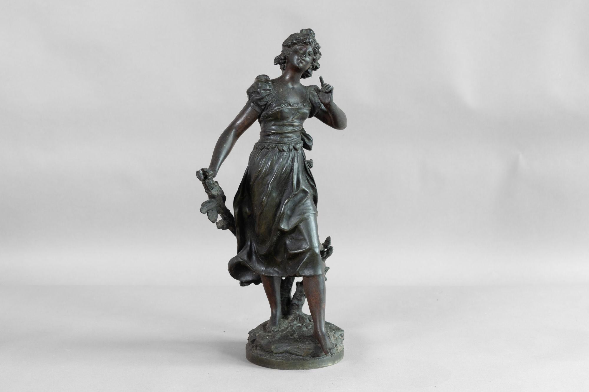 Pair of Spelters For Sale 8