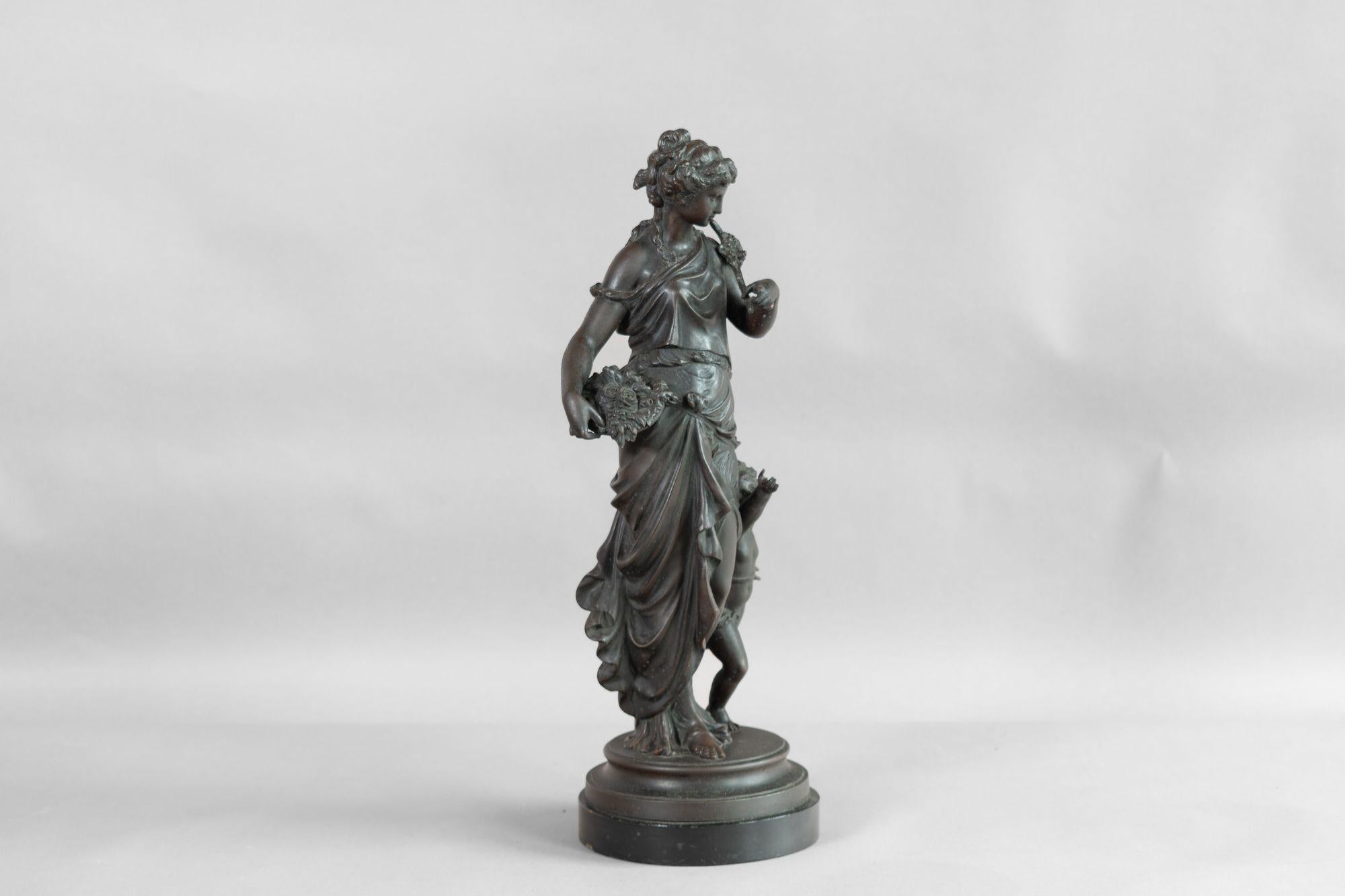 Pair of Spelters For Sale 4