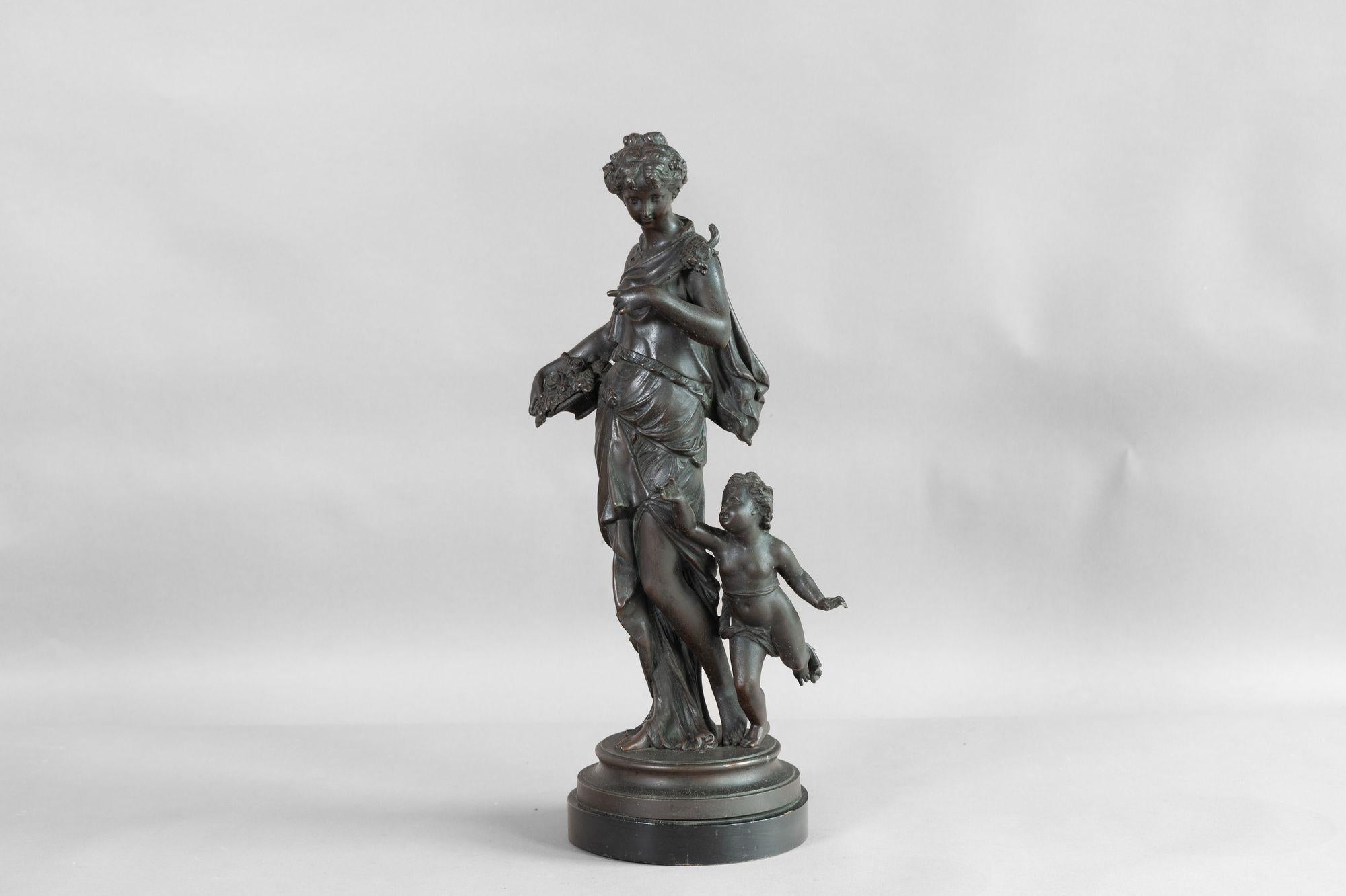 Pair of Spelters For Sale 5