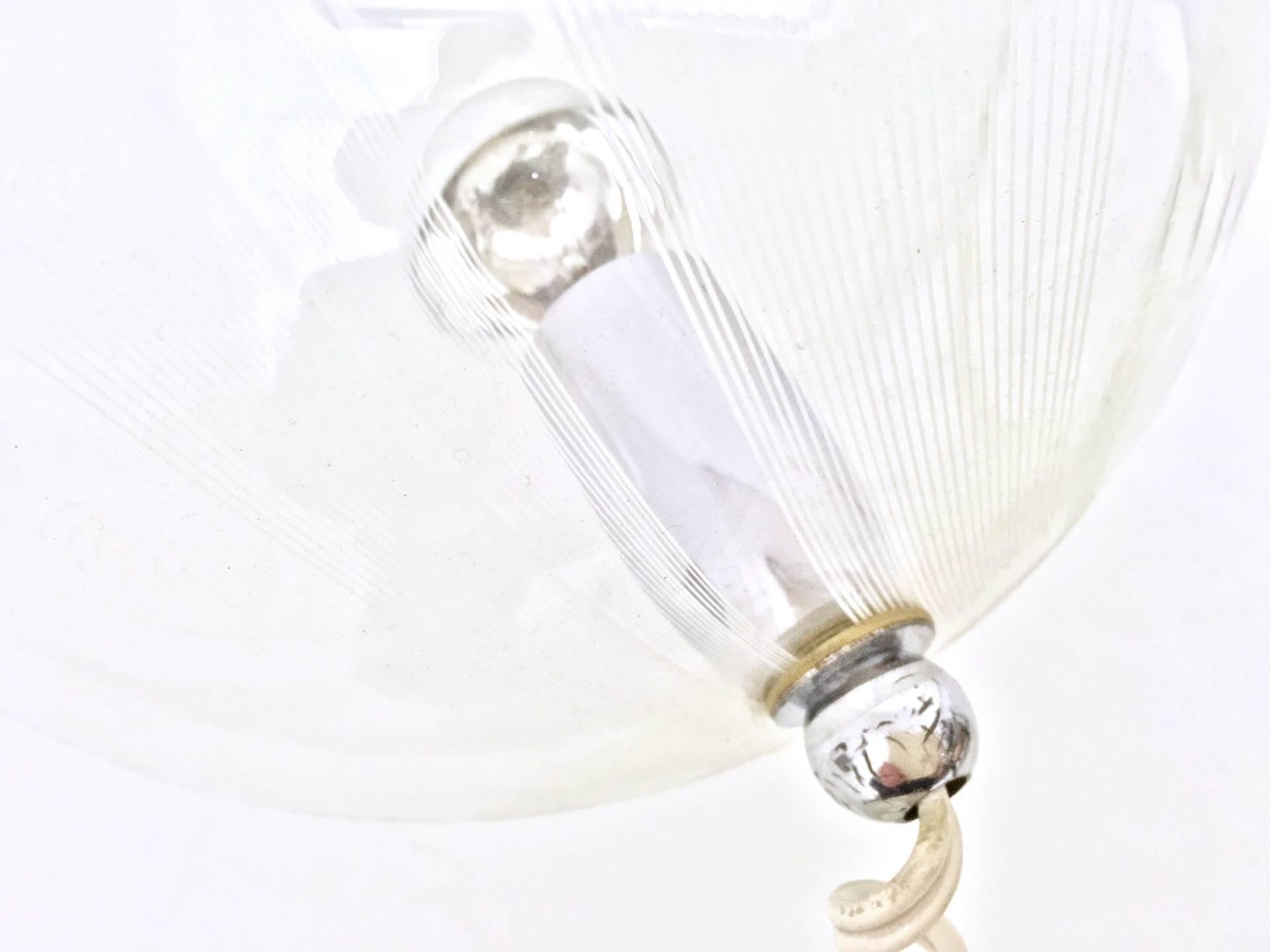 Postmoderne kugelförmige Glas-Tischlampen von Lino Tagliapietra für La Murrina, Paar im Angebot 2