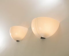 Pair of Spicchio wall lamps by Corrado and Danilo Aroldi for Stilnovo, 1970s
