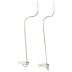 Pair of Spider ceiling lamps