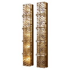 Pair of "Spikes" sconces in Murano glass by Studio Glustin