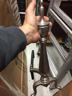 Pair of Spire Andirons