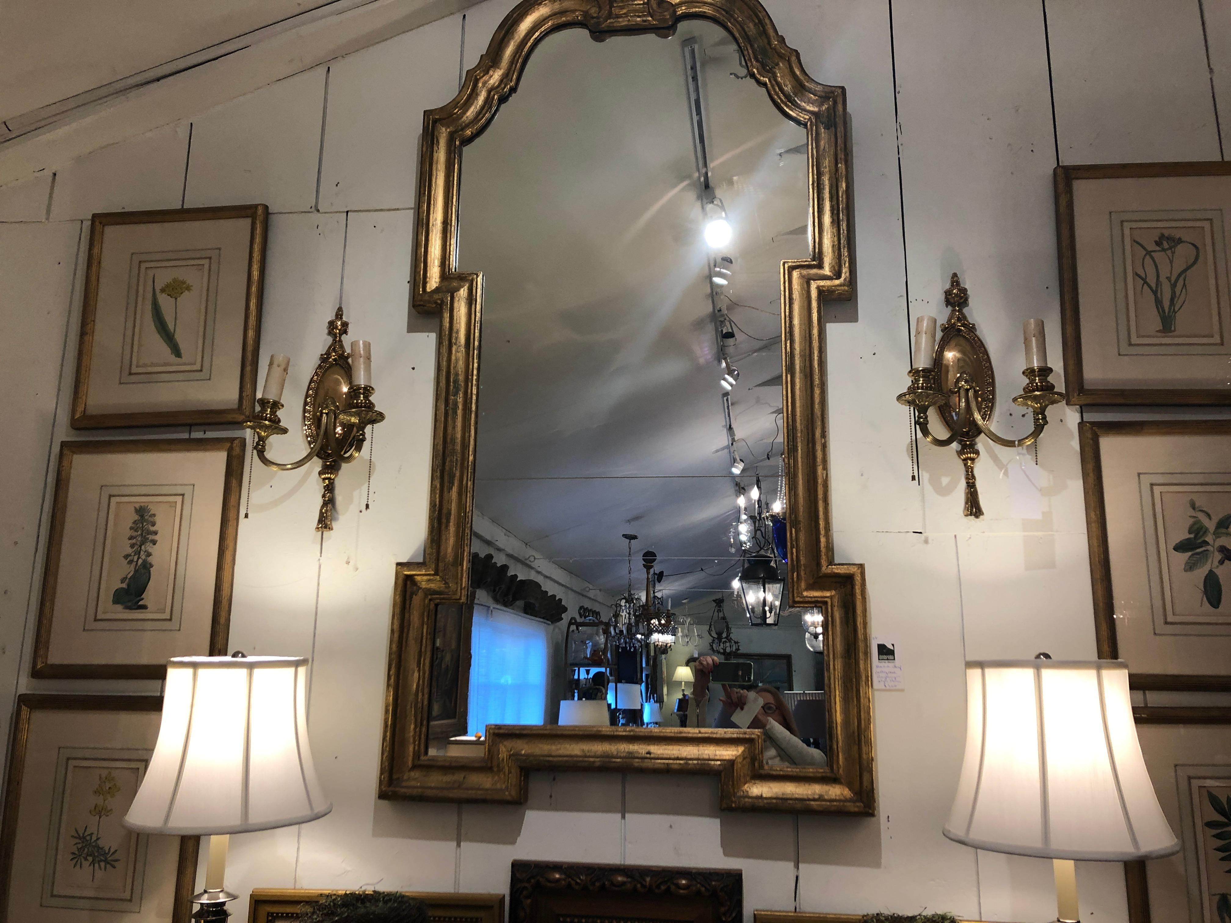 Pair of Splendid Bronze French Empire Wall Sconces In Excellent Condition For Sale In Hopewell, NJ