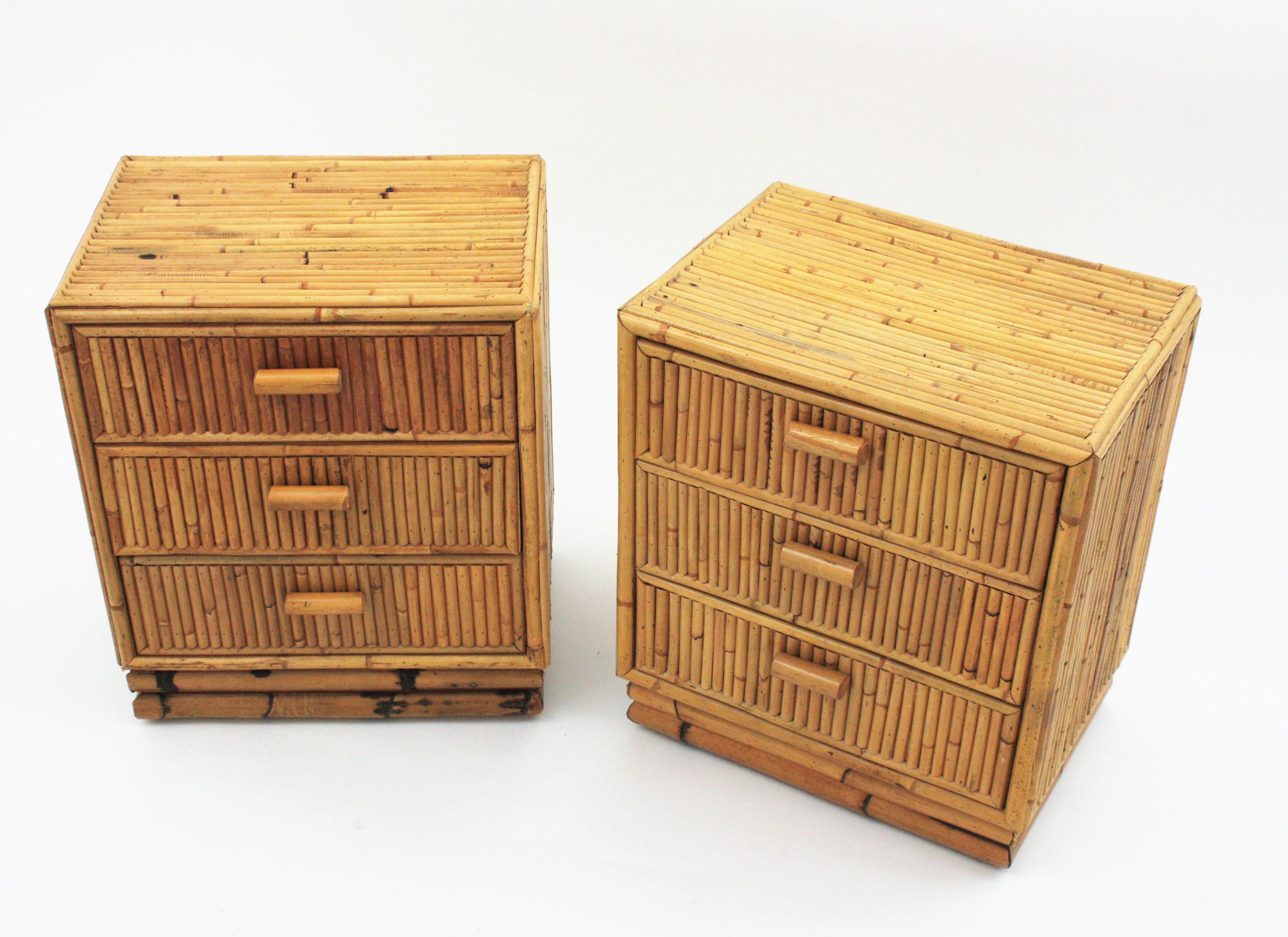 rattan small drawers