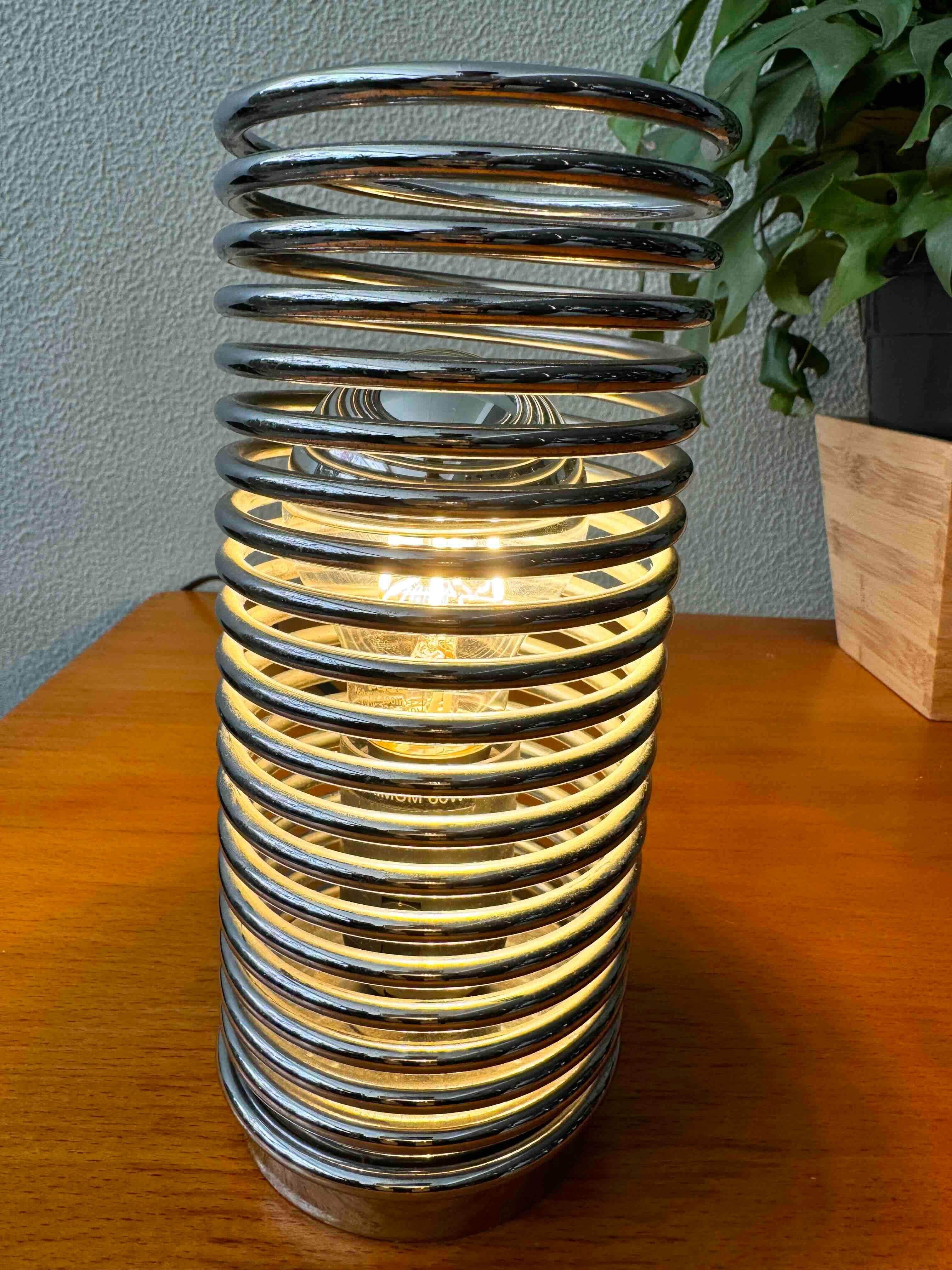 Paire de lampes de table à ressort par Massive. Belgique années 1990 en vente 3