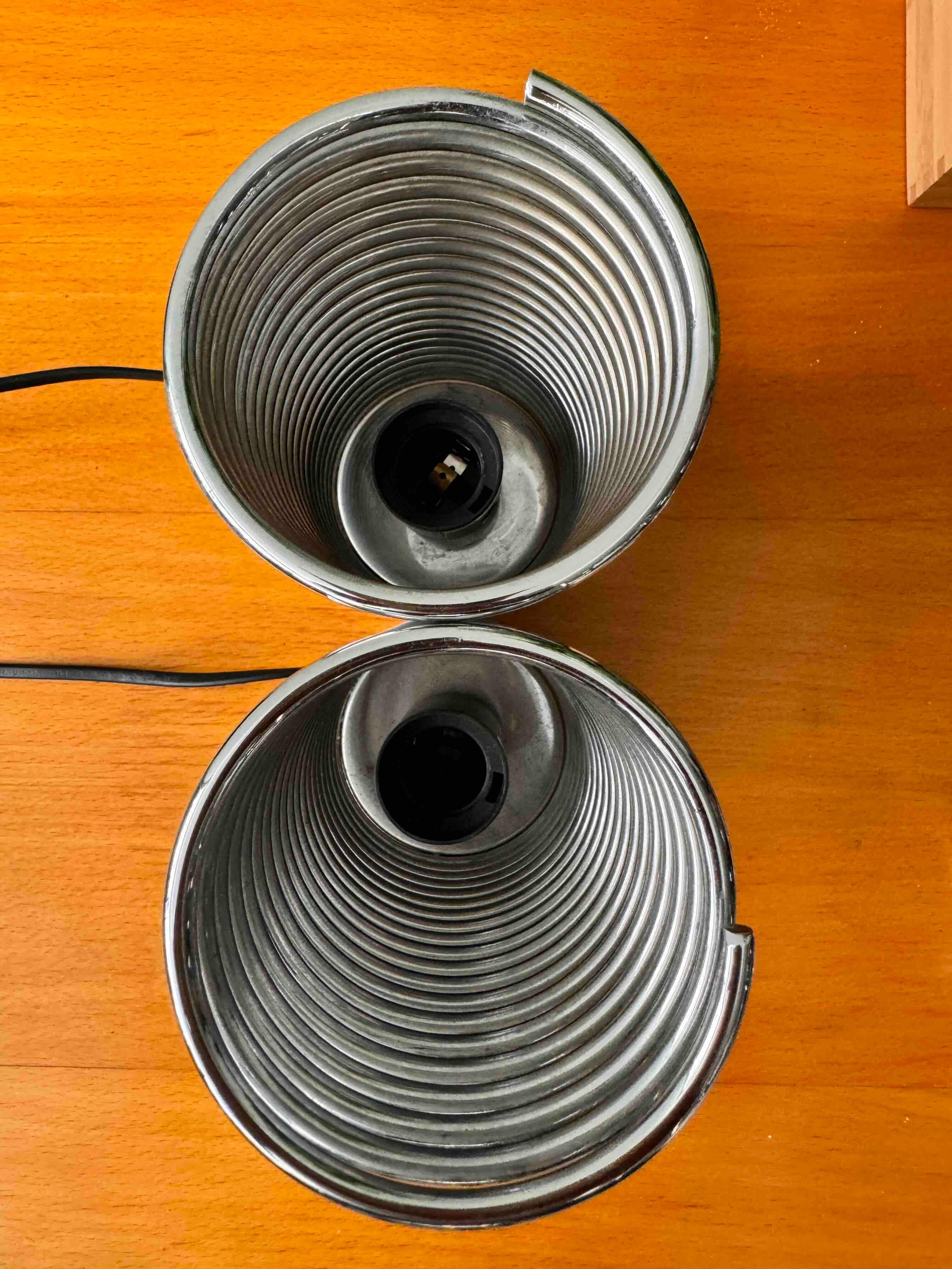 Paire de lampes de table à ressort par Massive. Belgique années 1990 en vente 13