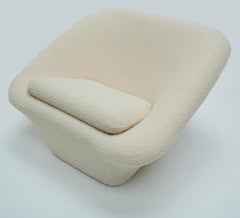 Pair of Square Mushroom Armchairs by Pierre Paulin, 1962