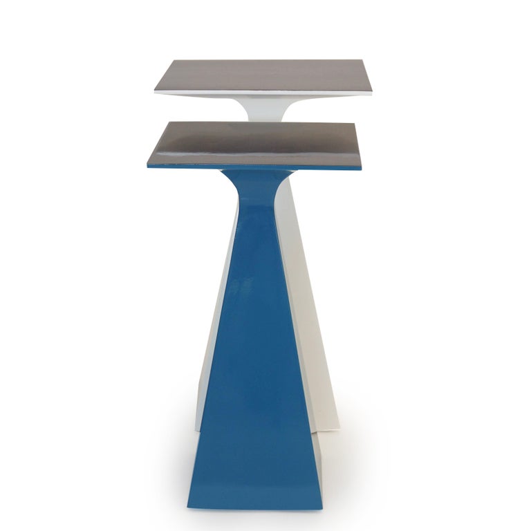 Pair of Square Cocktail Tables For Sale at 1stDibs cocktail tables