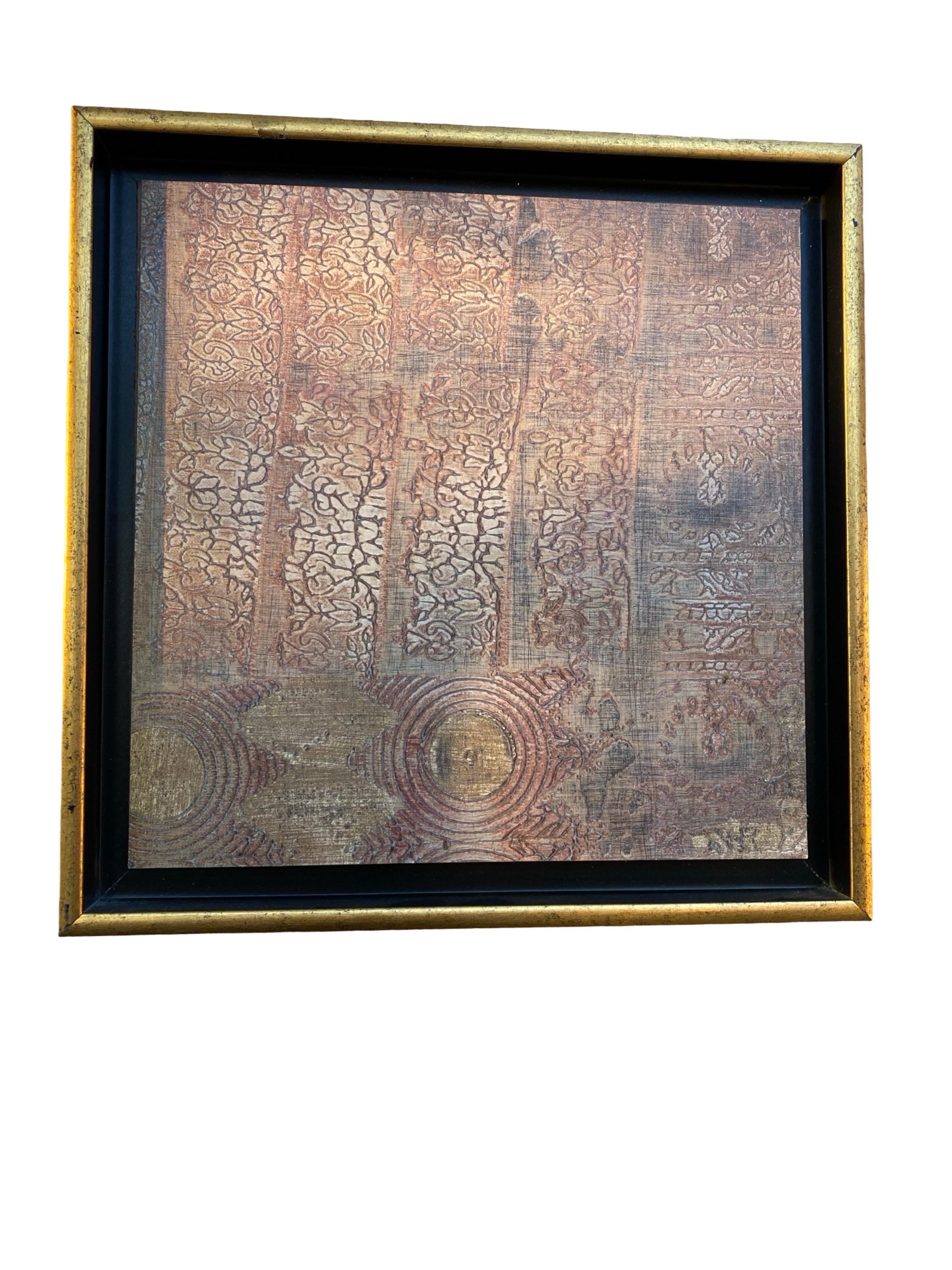 Inspiriert von der Nature und den Elementen, ist Rebecca Koury eine sehr talentierte Künstlerin, die sehr einzigartige Werke schafft. Dieses schöne Paar wurde aus einer Serie von 9 Gemälden mit dem Titel 