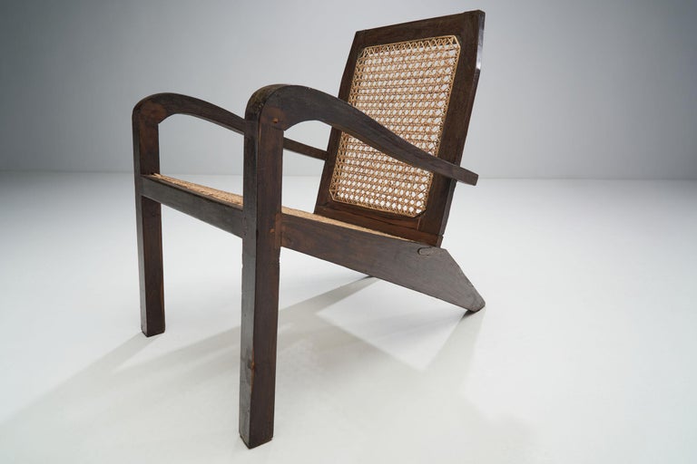 Pair of Sri Lankan Easy Armchairs, Sri Lanka, Late 20th Century For