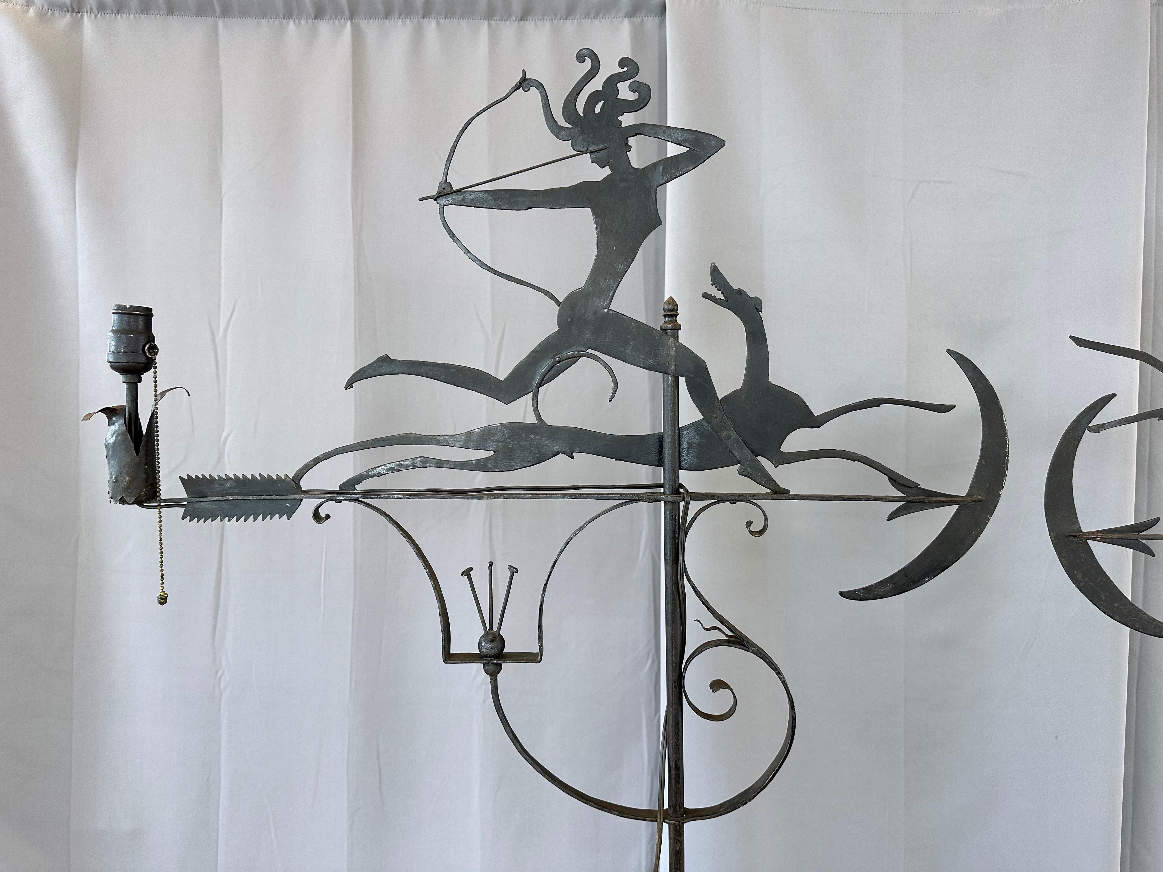Art Deco Pair of St. Francis Hotel Wrought Iron 
