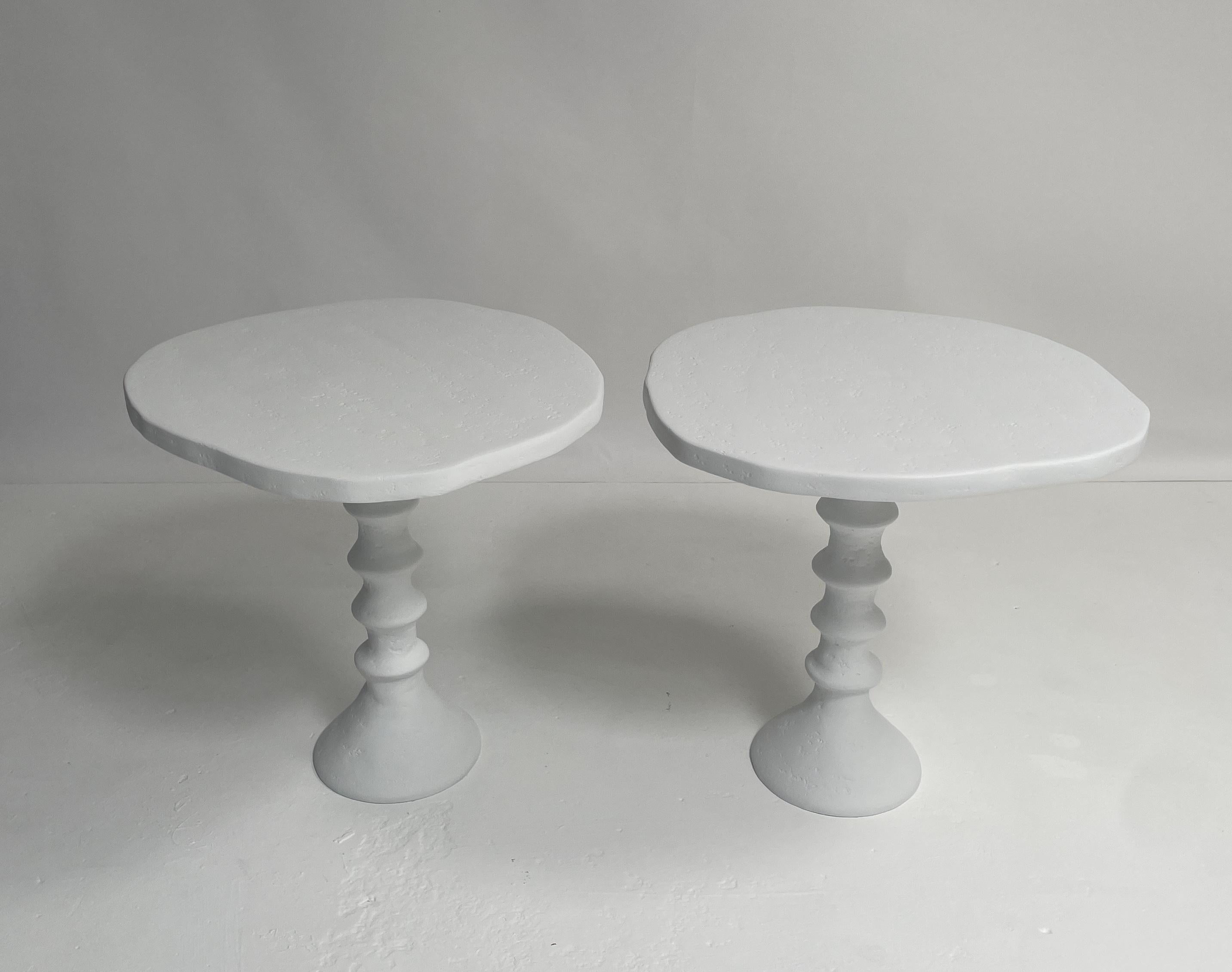 American Pair of St Paul Side Table by Bourgeois Boheme, 'Moyen Modèle' For Sale