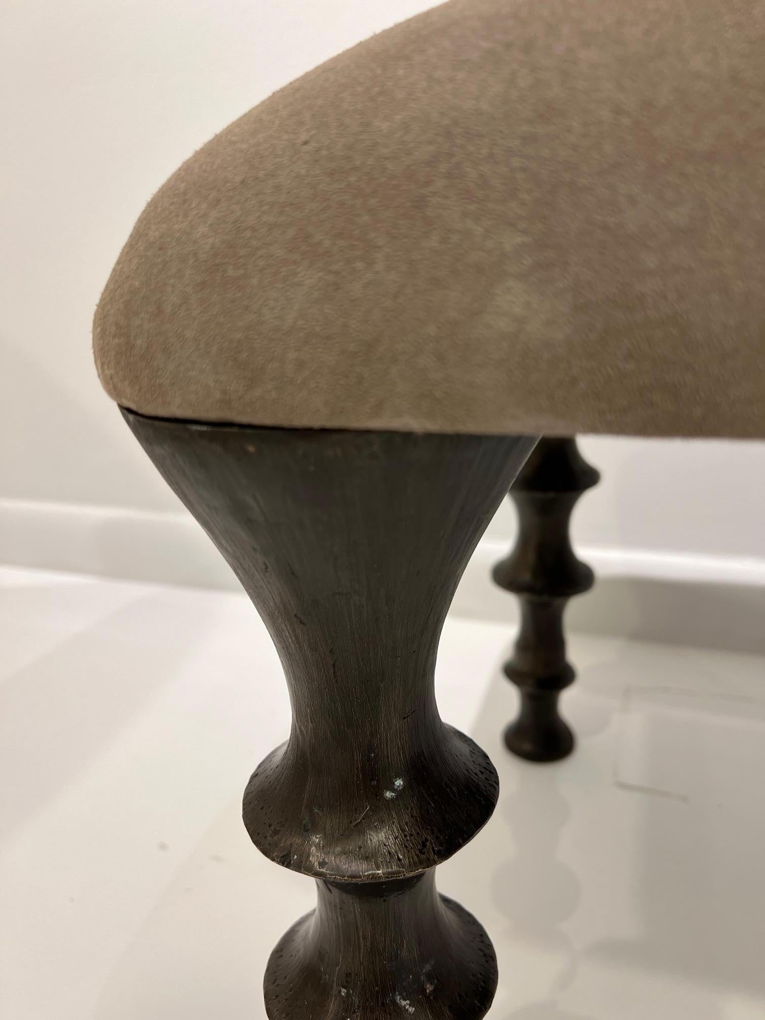 Paire de tabourets St Paul par Bourgeois Boheme Atelier Neuf - En vente à Los Angeles, CA