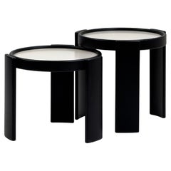 Pair of Stackable Coffee Tables, Model 780/783 by G.Frattini for Cassina, 1960s