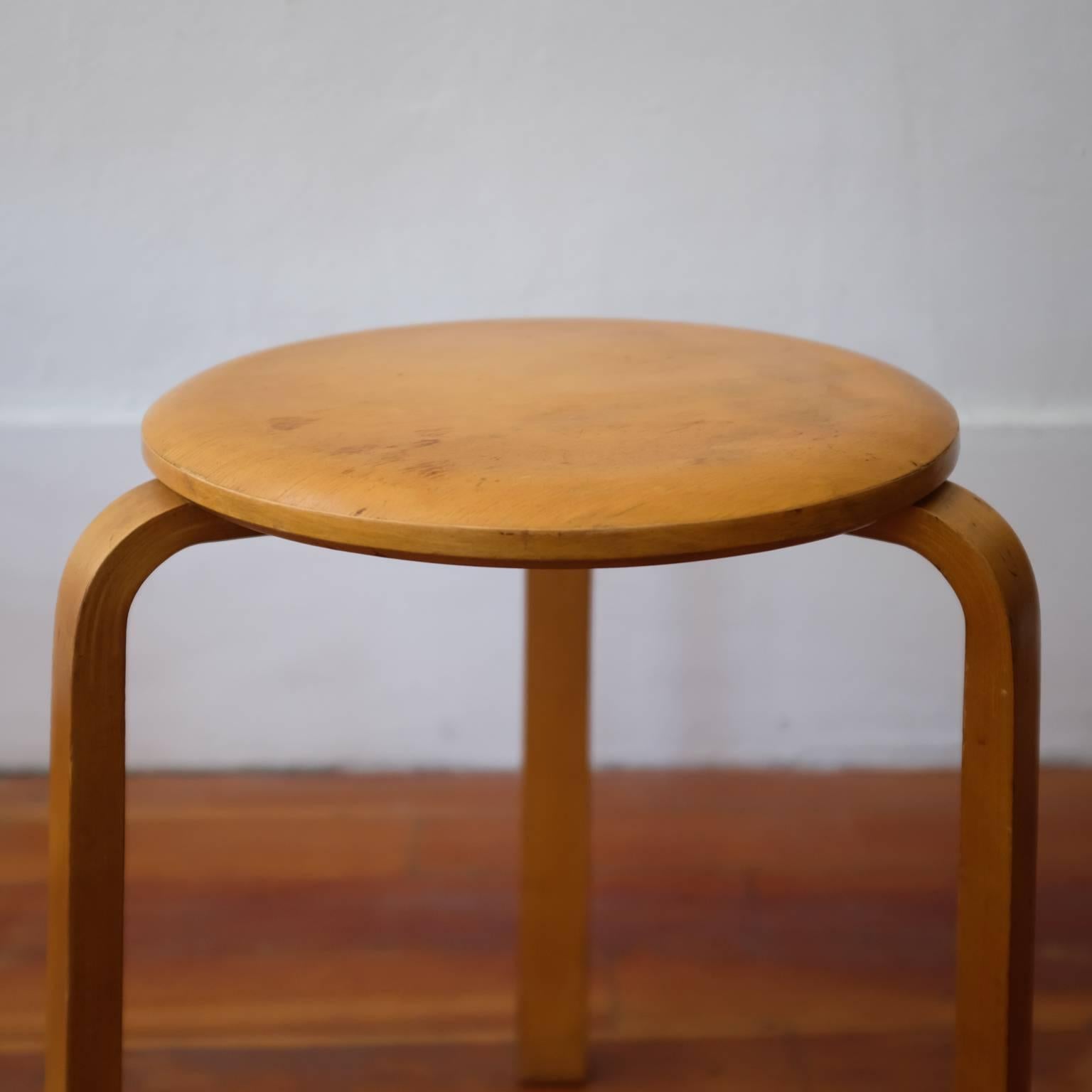 Pair of Stacking Stools Sweden For Sale 2