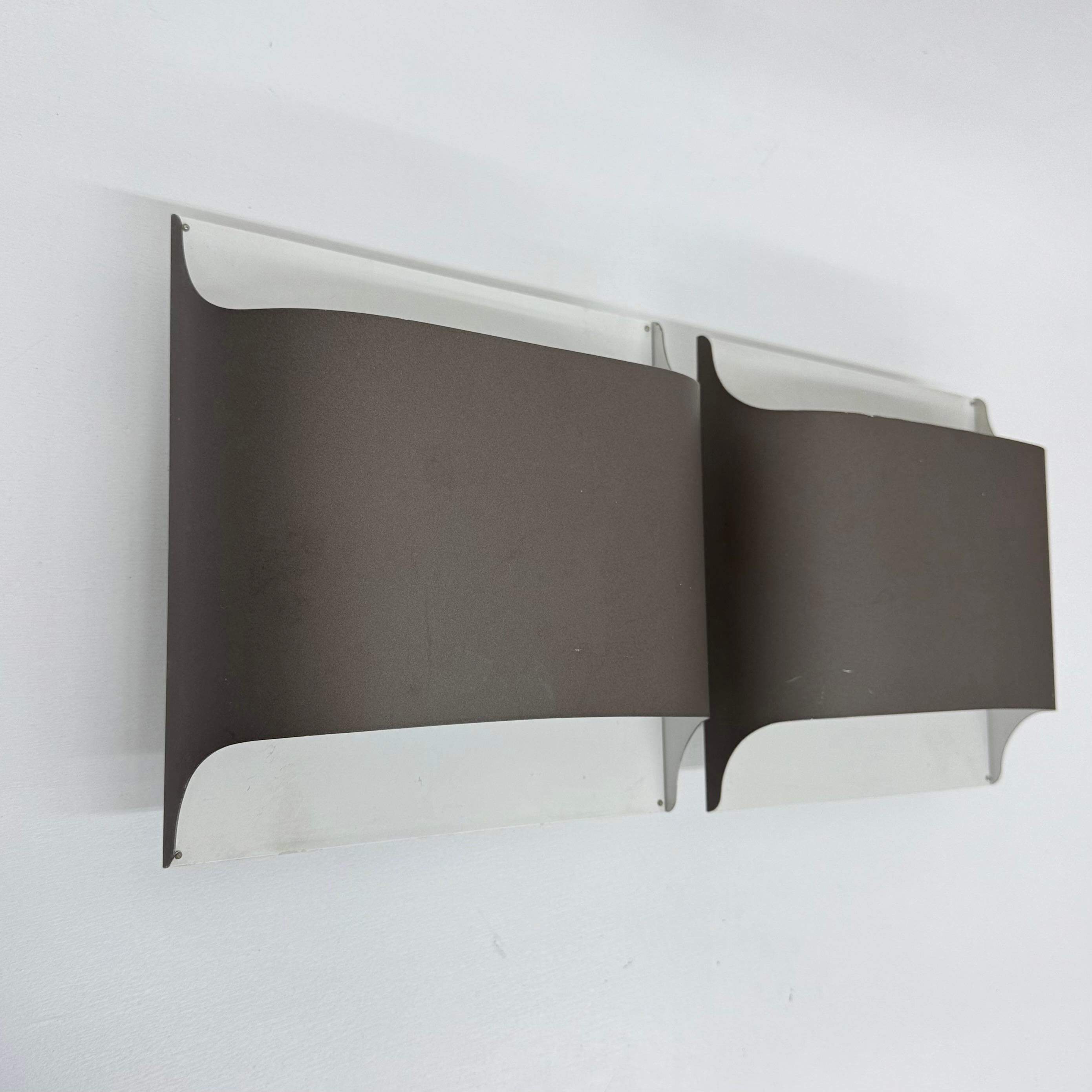 Pareja de apliques Staff Leuchten de aluminio lacado de Rolf Krüger & Dieter en venta 9