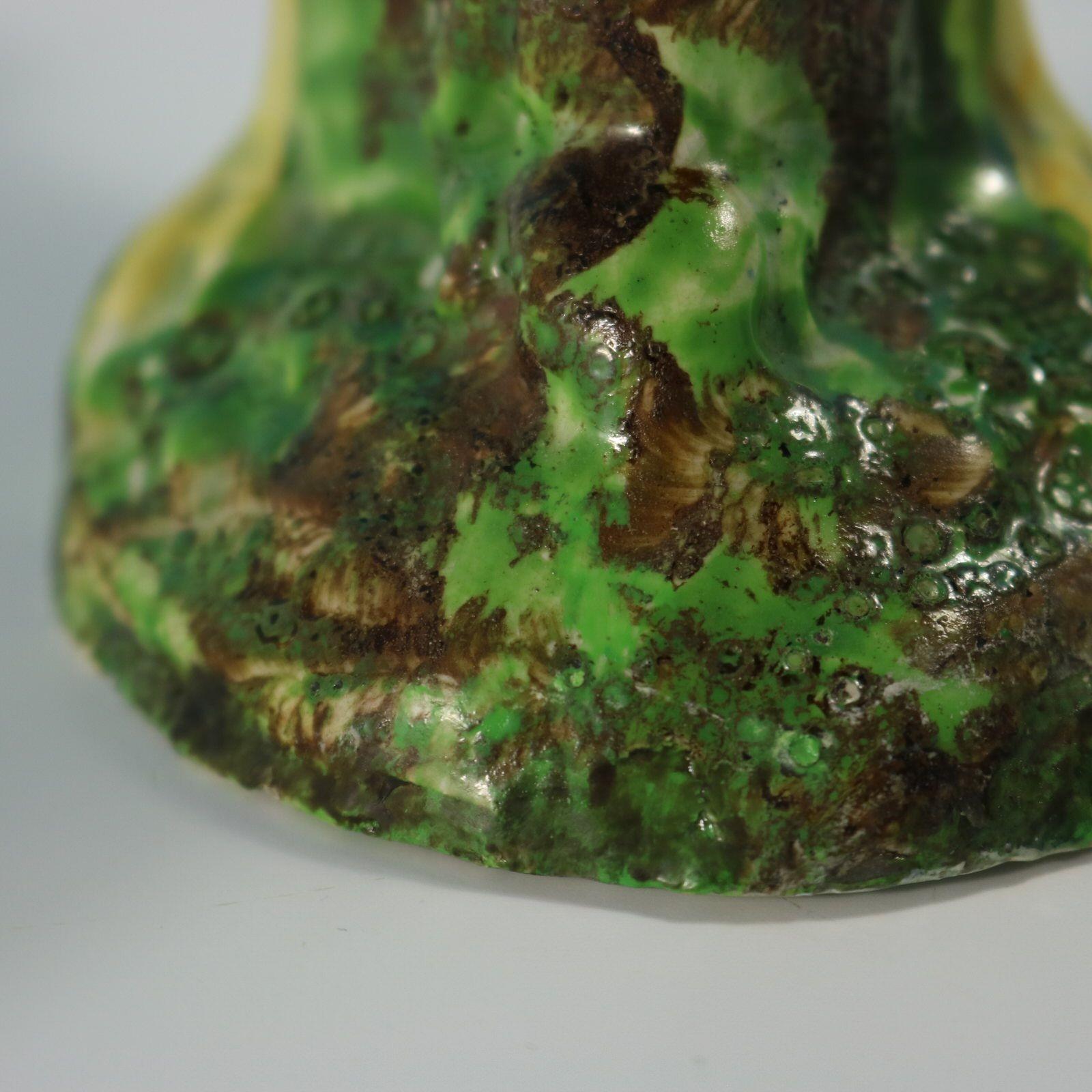 Coppia di figure di galletti in ceramica perlata dello Staffordshire in vendita 12
