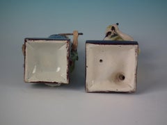 Pair of Staffordshire Pearlware Juno and Neptune Figures