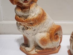 Pair of Staffordshire Spaniels