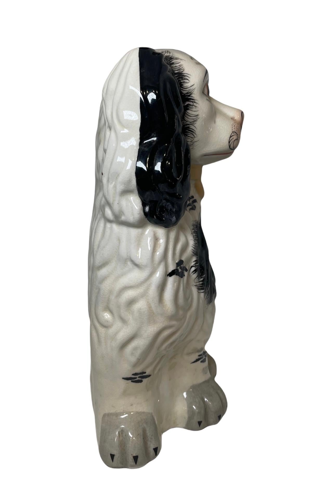 staffordshire ceramic dogs