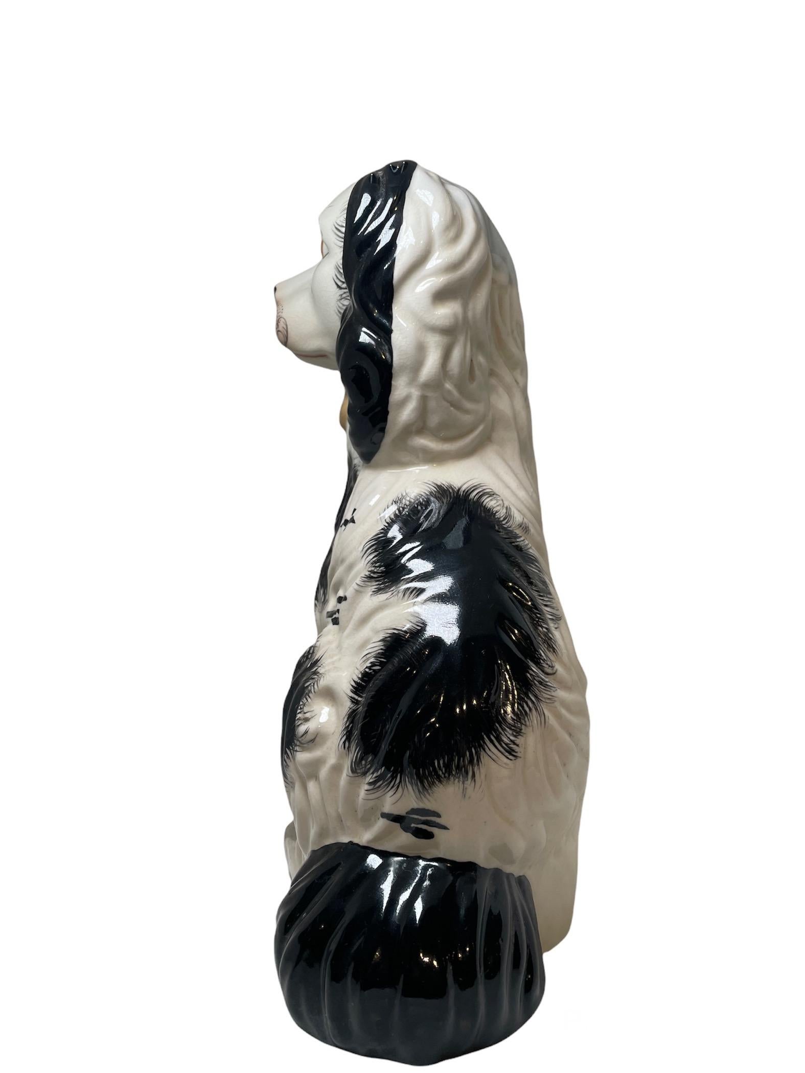staffordshire porcelain dogs
