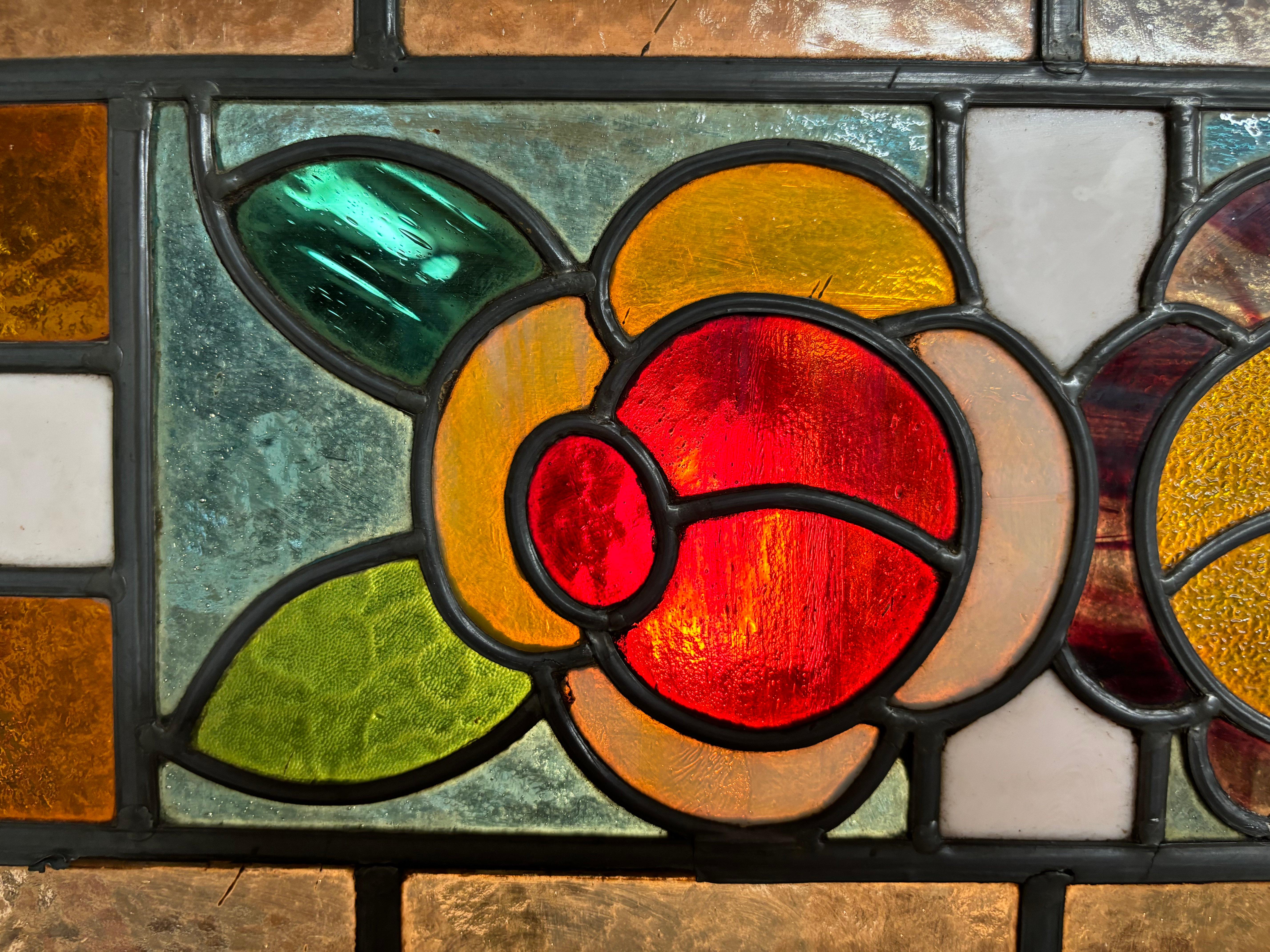 Pair of Stained Glass Parlor Doors 30
