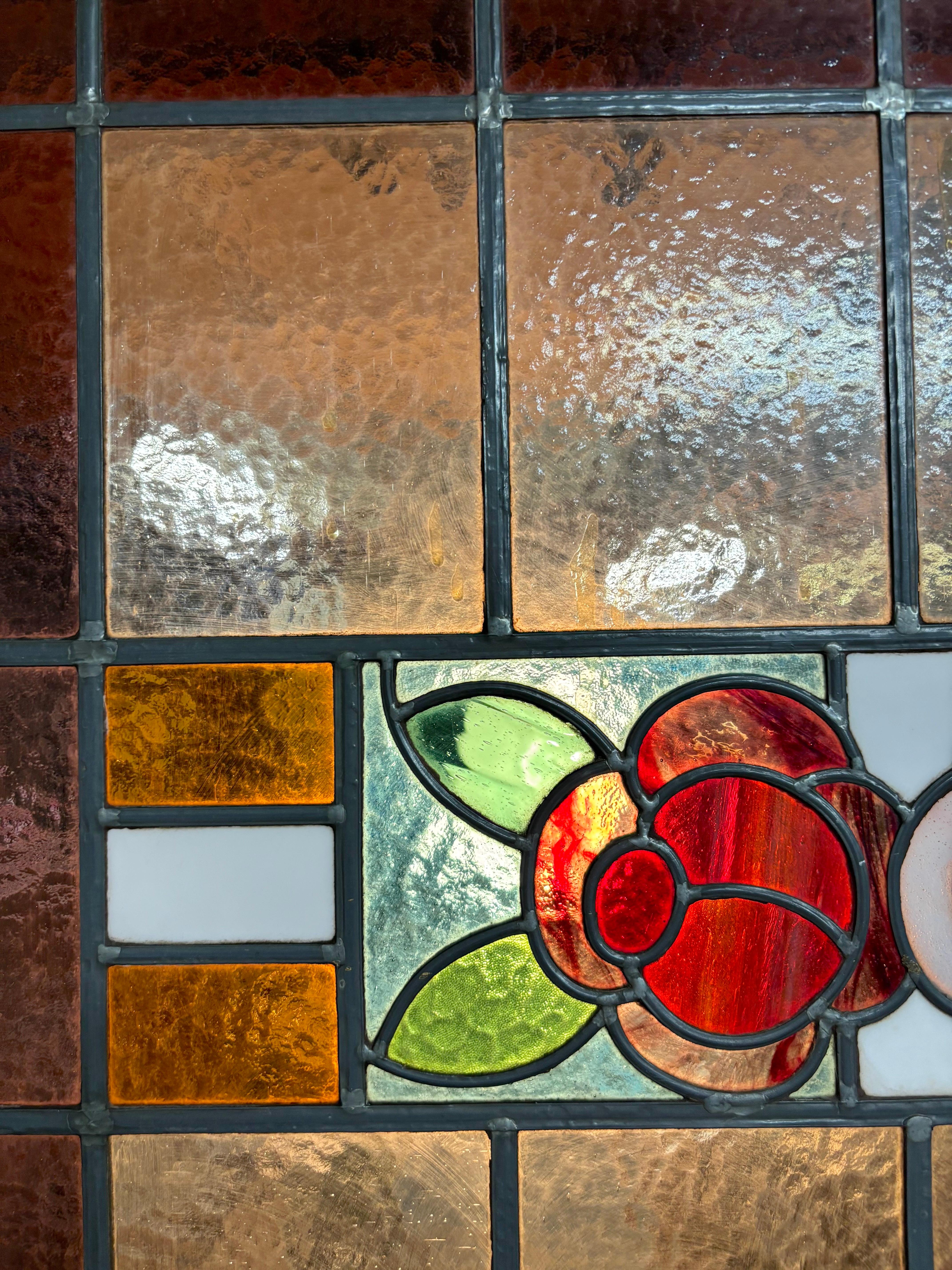 Pair of Stained Glass Parlor Doors 30