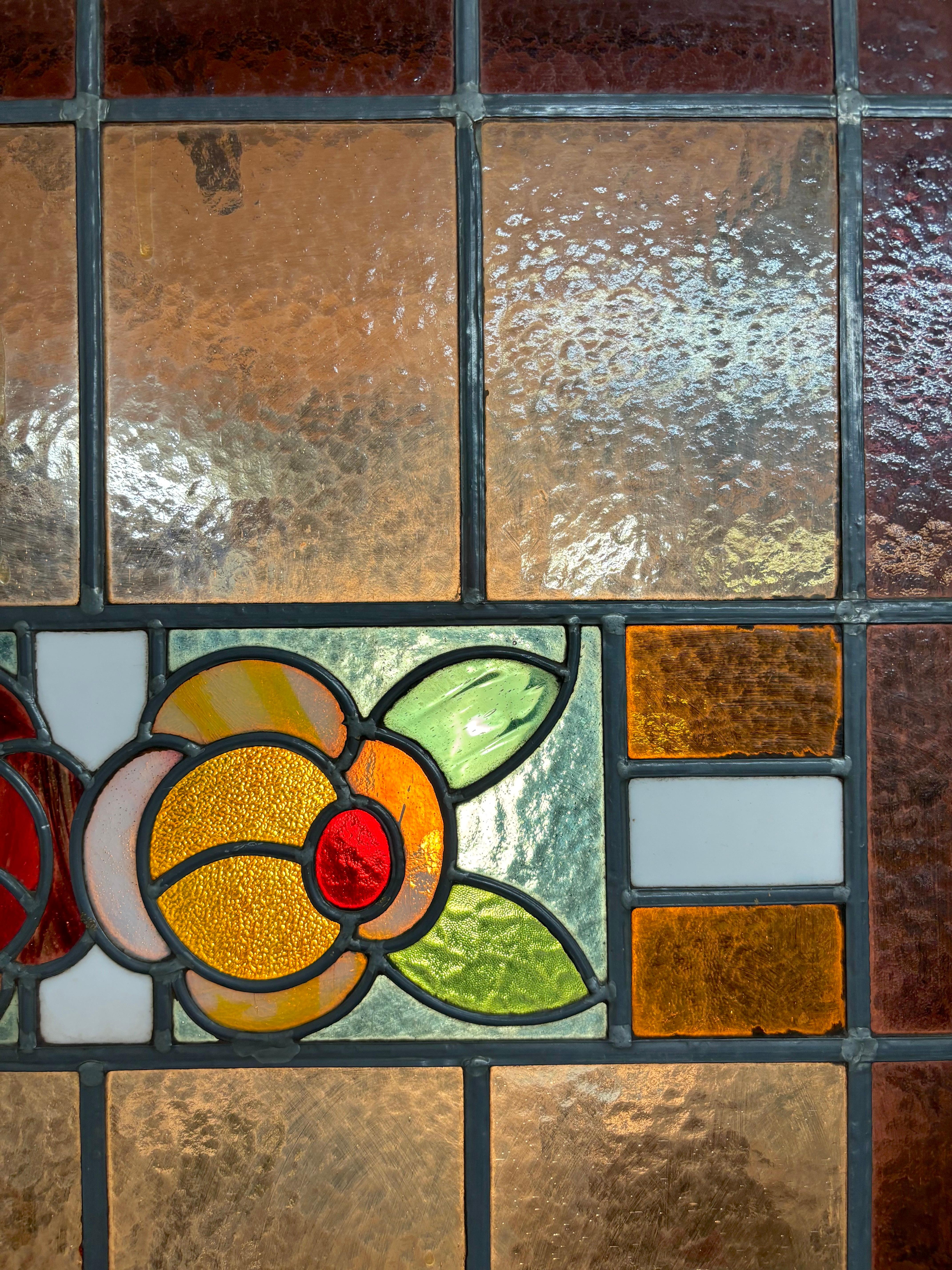 Pair of Stained Glass Parlor Doors 30