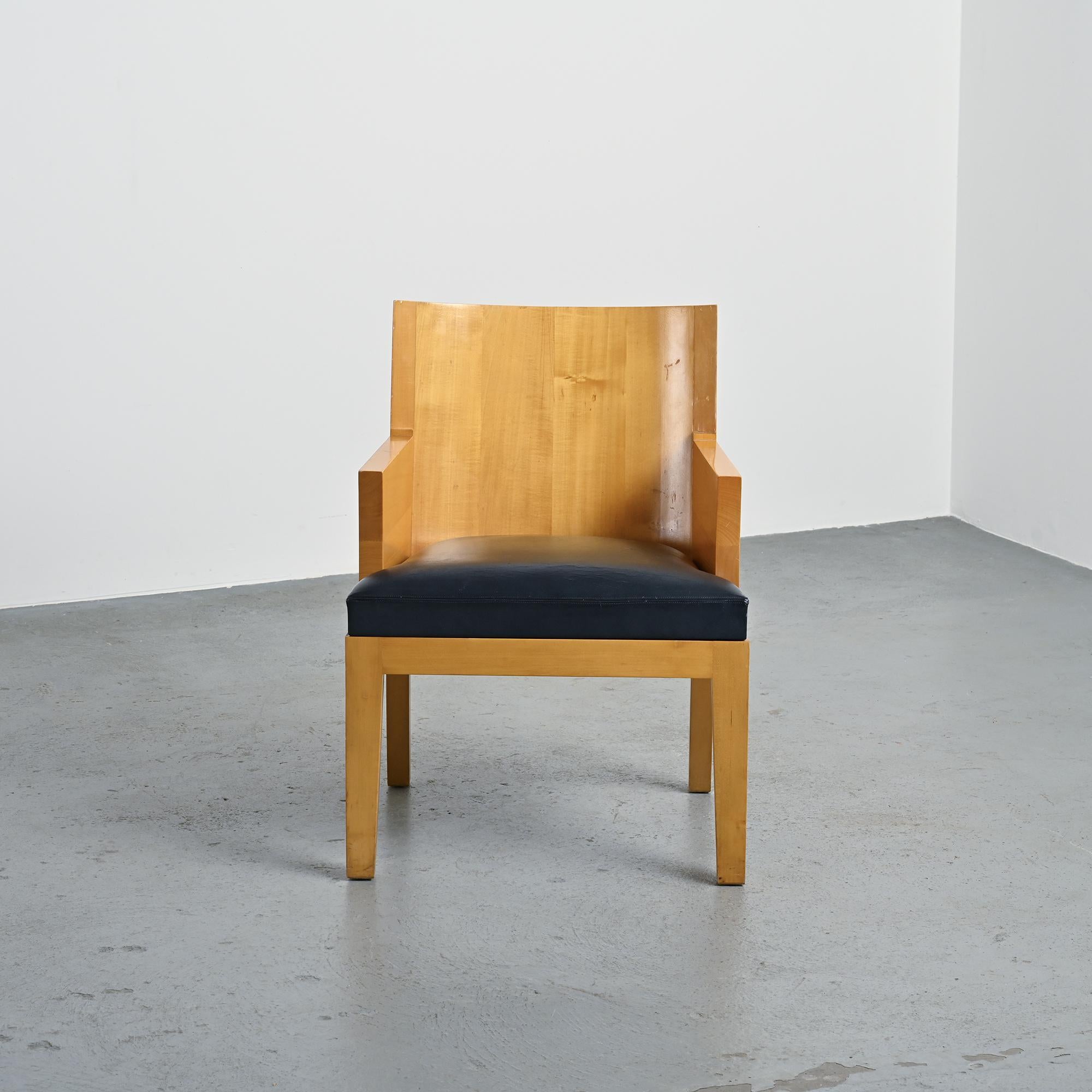 Paire de fauteuils Stall de Christian Liaigre, vers 1990 en vente 4