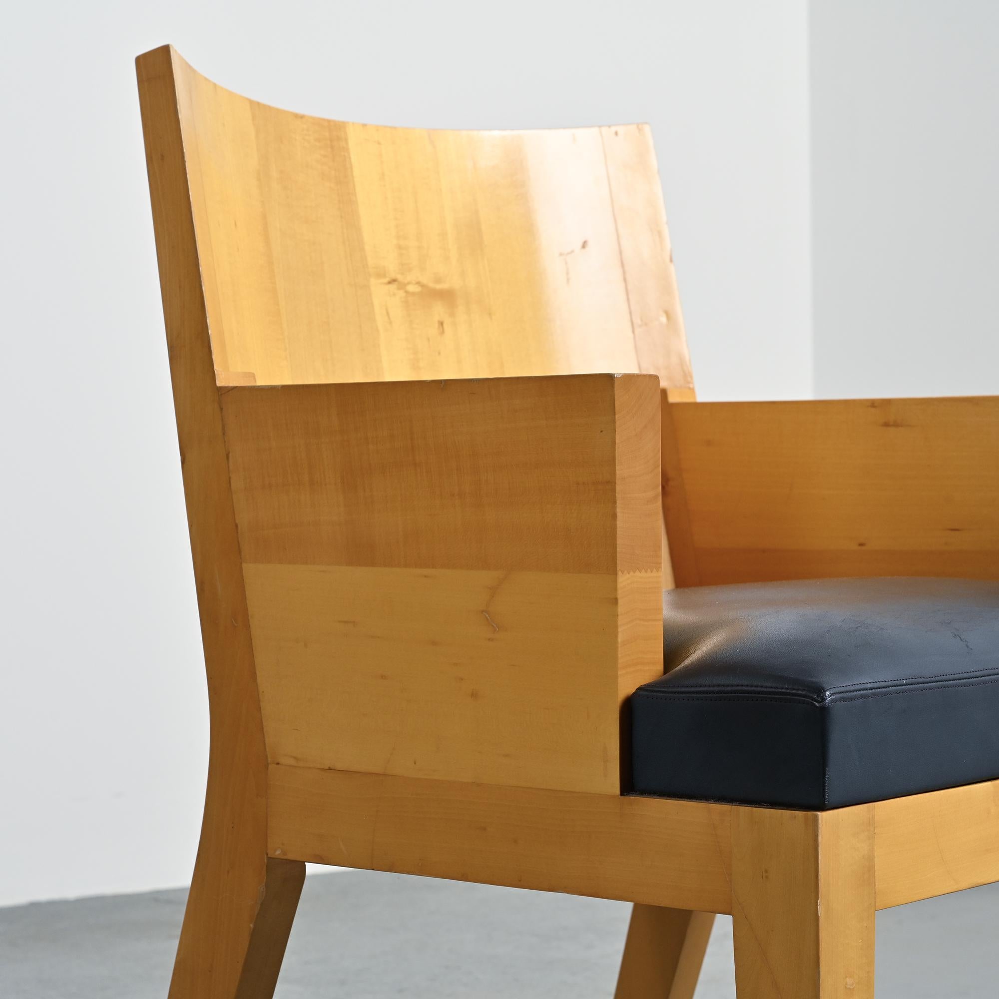 Coppia di poltrone Stall di Christian Liaigre, circa 1990 in vendita 9