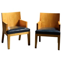 Paire de fauteuils Stall de Christian Liaigre, vers 1990