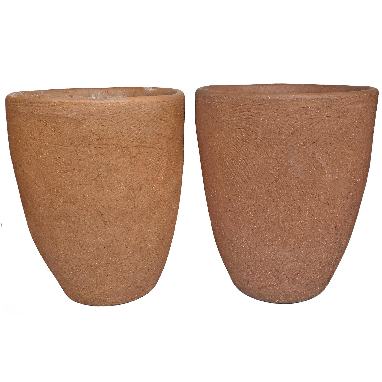 American Pair of Stan Bitters Scrape Pots For Sale