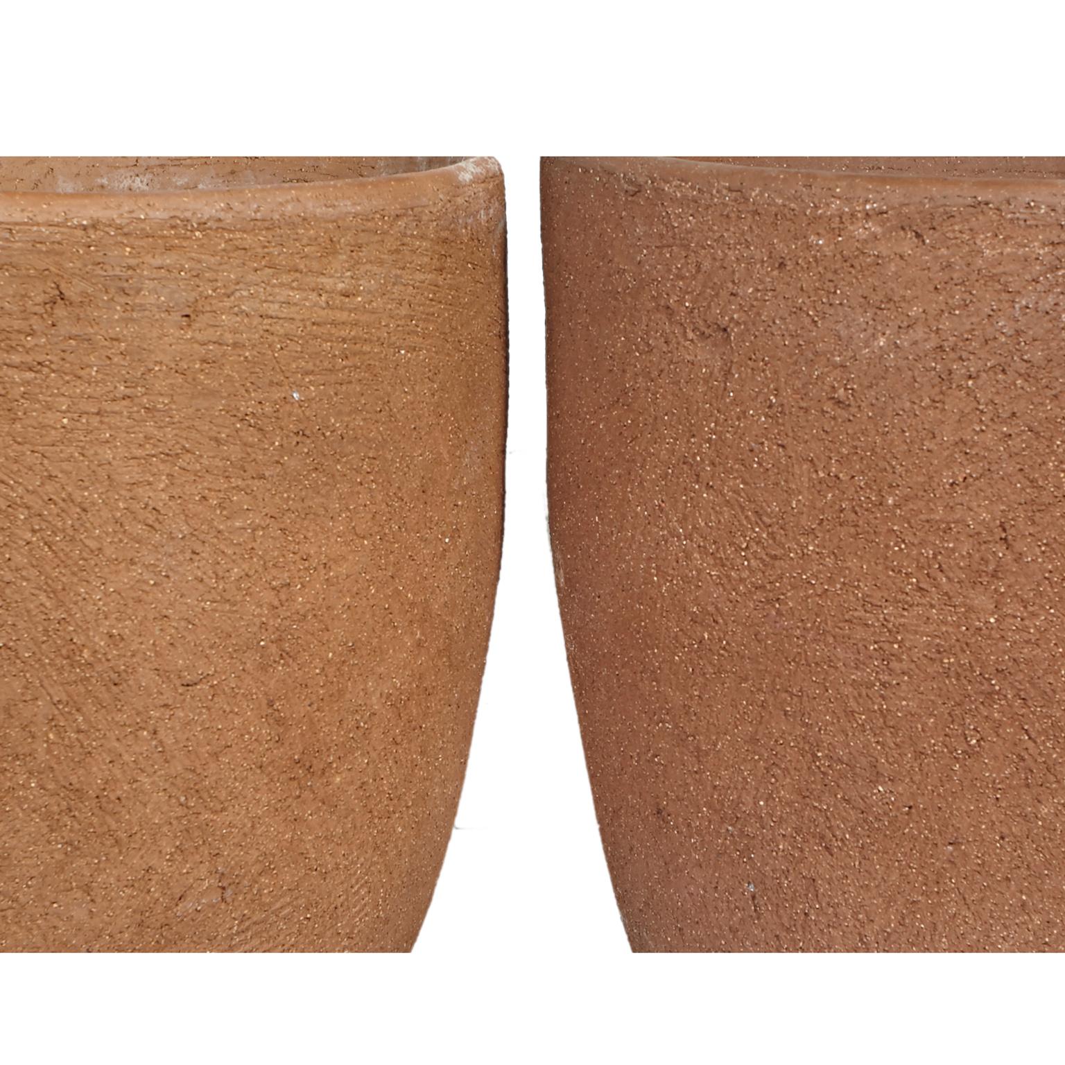 Clay Pair of Stan Bitters Scrape Pots For Sale