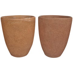 Pair of Stan Bitters Scrape Pots