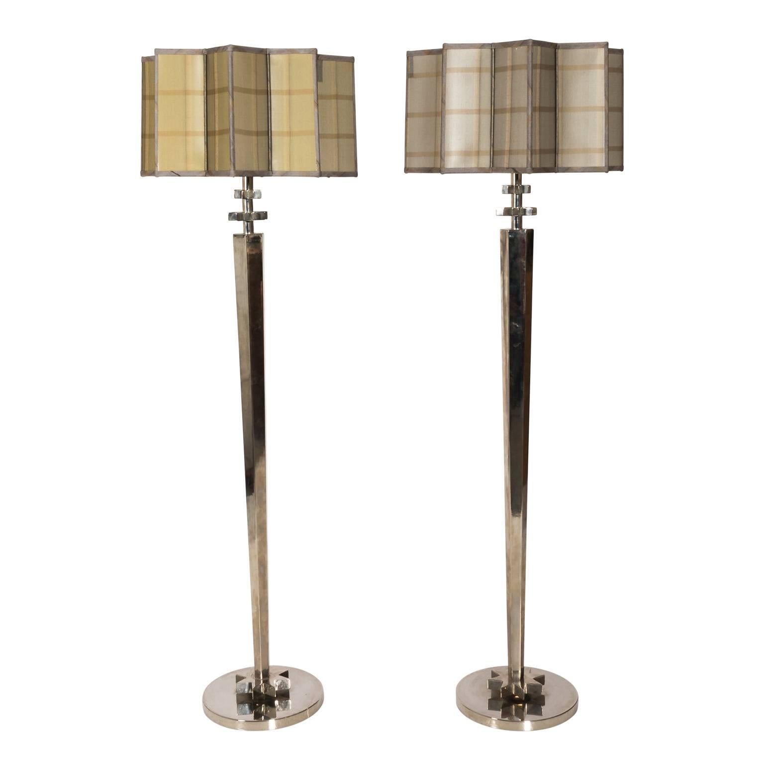 Pair of Standing Lamps by John Richards